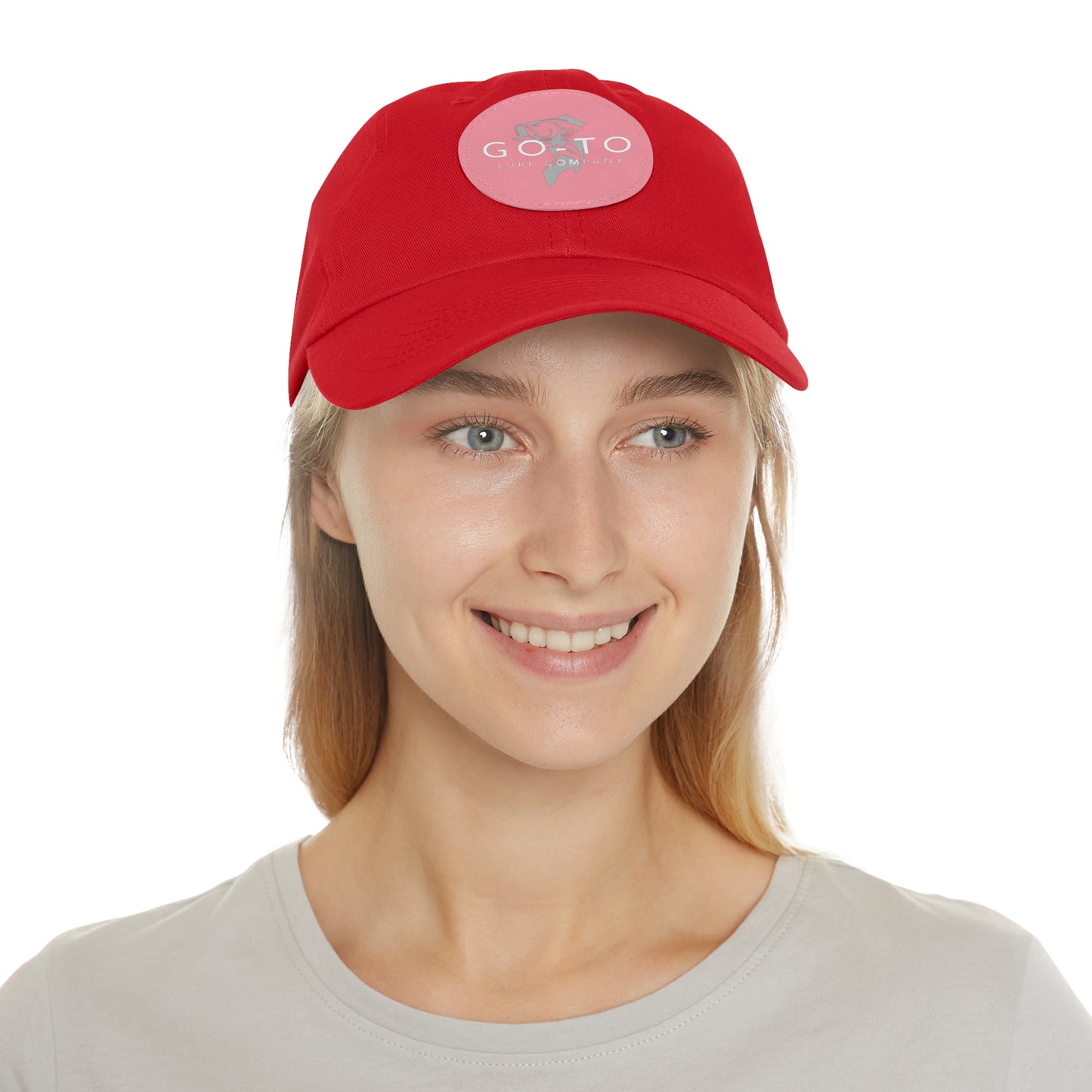 Go To - Leather Patch Dad Hat | Fishing Adventure Cap
