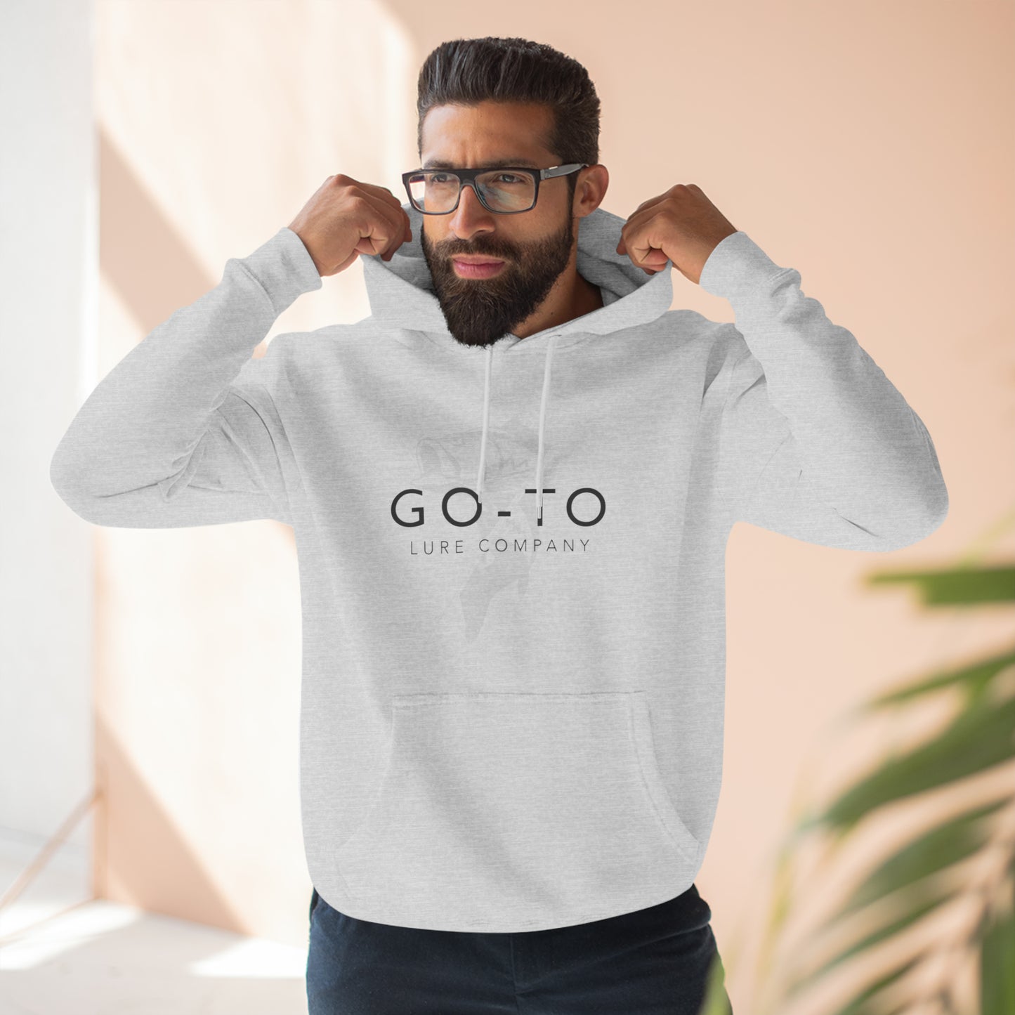 GO-TO Lure Three-Panel Fleece Hoodie